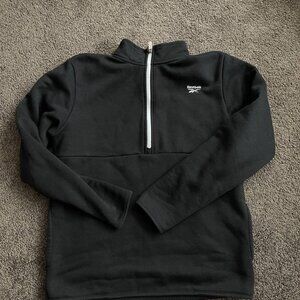 Reebok Left Chest Quarter-Zip Sweatshirt